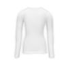 Unisex Crew Neck Long Sleeve T-Shirt Helps with Soothing Eczema, Moisturises Dry & Irritated Skin, Reduces Itching, Skincare Clothing for Kids (4-5 Years) White view 1