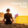 Healthspan Vitamin D3 10g (8 Months' Supply) | Support Your Immune Health & Promotes Healthy Bones, Teeth & Muscles | Vegetarian view 4