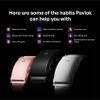 Pavlok 3 : A Mindfulness Coach on Your Wrist + Wearable Vibrating and Silent Alarm for Heavy Sleepers + Habit Trainer (Water Resistant Deluxe Edition) (Small, Aegean silver) view 4