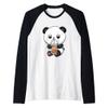 Boba Tea Bubble Tea Kawaii Japanese Lover Panda Anime Otaku Raglan Baseball Tee view 1