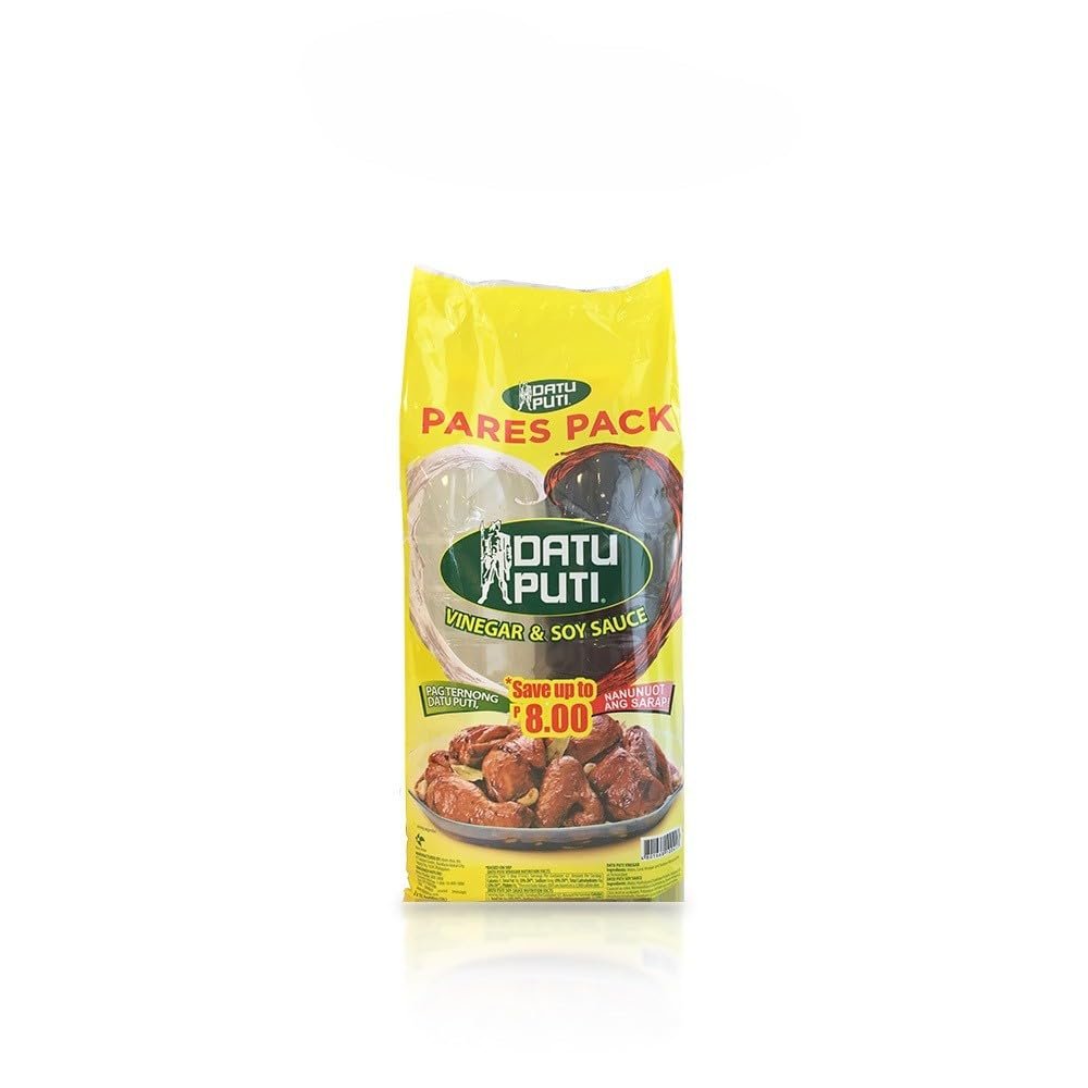 Datu Puti Pares Pack - Soy Sauce 1ltr & Vinegar 1ltr (Local Version)