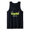World Peas I Vegan Vegan Vegetarian Vegetables Peas Tank Top view 1