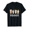 Bobaholic Boba Tea Bubbles Milk Tea Cute Kawaii Coffee T-Shirt view 1