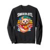 Axolotl Snaxolotl Kawaii Cute Funny Food Sweets Sweatshirt view 1