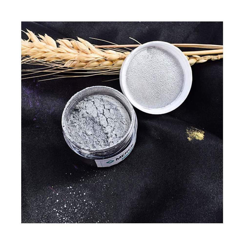 GUMEI 5g Edible Flash Glitter Golden Silver Powder for Decorating Food Cake Biscuit Chocolate Baking Supply