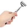 2Pcs Extendable Back Scratcher, Portable Retractable Stainless Steel Scratching Head Body Massage Tool with Long Handle, Labor-Saving and Flexible, 7.9-26.8 inch view 4