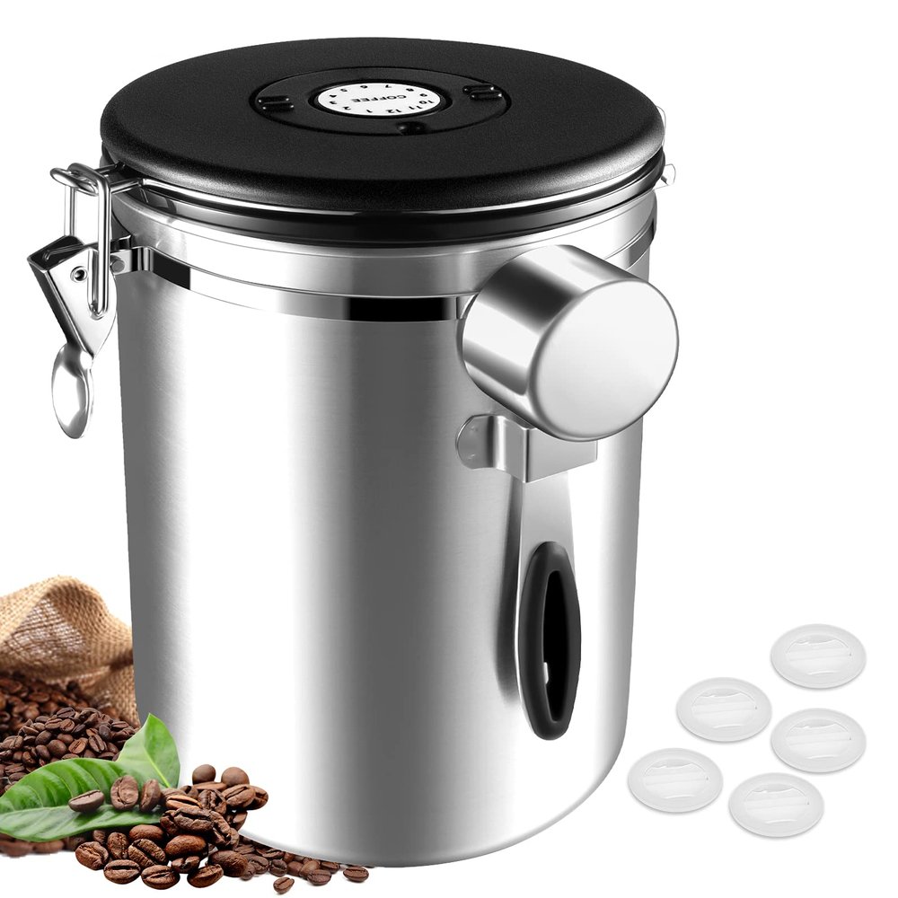 BISNIE Airtight Coffee Tin 1 kg 2800 ml