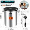 BISNIE Airtight Coffee Tin 1 kg 2800 ml view 2