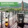 DOITOOL 1 Pc Flower Pot Storage Rack Fence Planter Holders Over Fence Planters Rail Balcony Hanging Planters Metal Railing Planters Outdoor Flower Pot Holder Planter Box Iron Flowerpot view 2