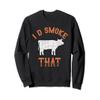 Beef Barbecue Cow Steak Grilled Meat Smoked Funny BBQ Sweatshirt view 1