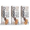 Diablo Sugar Free Chocolate Chip Cookies  Low Sugar Snacks Made with Maltitol, Crunchy Chocolate Flavor Treats for Everyday Snacking, Guilt Free Biscuit Alternative, 130g Pack of 3 view 1