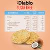 Diablo Sugar Free Cookies, Coconut  Low Sugar Snacks, Cookies Biscuits for All, Sweetened with Maltitol, Ideal for Gifting, Festive Hampers, Holiday Events & Special Occasions  150g Pack of 3 view 2