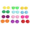 12PCS Contact Lens Case, Cute Animal Shape Contact Lens Box Travel Eye Contact Lens Holder Container for Home Travel view 1