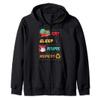 Japan Ramen Noodles Kawaii Otaku Japanese Manga Anime Zip Hoodie view 1