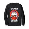 Ramen Noodle Soup Unicorn Long Sleeve T-Shirt view 1