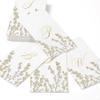 Caspari Berry Branches Single Initial Paper Guest Towel Napkins Letter L - 15 Per Package view 2