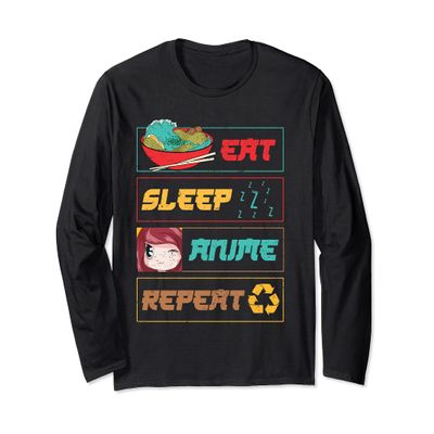 Japan Ramen Noodles Kawaii Otaku Japanese Manga Anime Long Sleeve T-Shirt