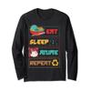 Japan Ramen Noodles Kawaii Otaku Japanese Manga Anime Long Sleeve T-Shirt view 1