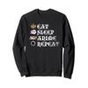 Japanese Kawaii Ramen Noodles Eat Sleep Anime Repeat Anime Sweatshirt view 1