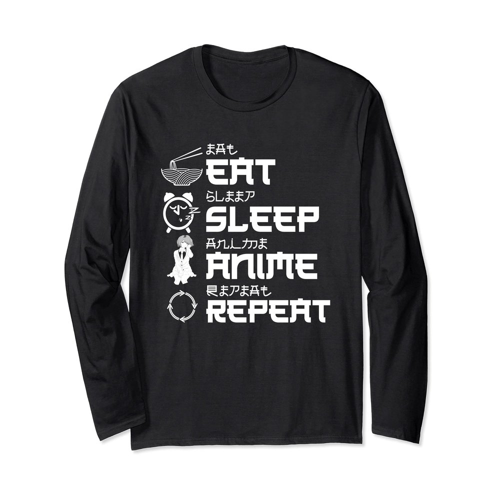Bowl Of Ramen Noodles Kawaii Otaku Japanese Manga Anime Long Sleeve T-Shirt