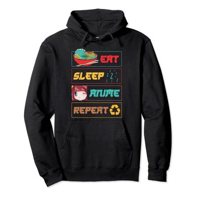 Japan Ramen Noodles Kawaii Otaku Japanese Manga Anime Pullover Hoodie