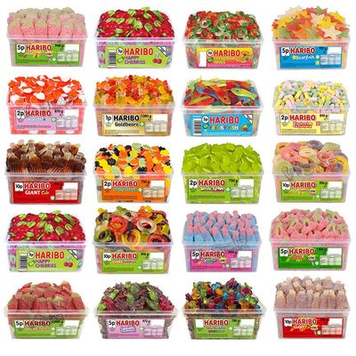 HARIBO Sweets TUB Full Box Favours Kids Candy Party Treats