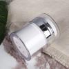 Lurrose Collection 3pcs Airless Cream Jars Refillable Makeup Cream Bottles Vacuum Foundation Bottle Double- layer Sample Jars Cosmetics Air Pump Bottles for Travel Home Powder Makeup view 3