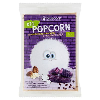 Popcorn from Blue Corn and shea Butter for Microwave BIO 100 g Popcrop