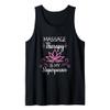Massage Therapy Is My Superpower Massage Therapist Gift Tank Top view 1
