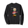 Sushi Japanese Food - Asian Japan Foodie Sushi Sweatshirt view 1
