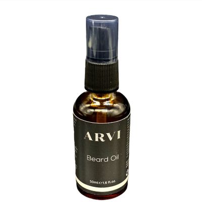 Arvi Beard Oil | Make Your Beard Kissably Soft, Stop Itching & Flakes, Increase Growth & Smell Amazing | 100% Natural Powerful Conditioner for Mens Beards | Vegan Friendly