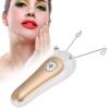 Electric Hair Remover,Electric Threading Epilator Physical Threader Hair Remover for Face Arm Leg Use Removes Facial,Lip,Chin,Cheeks (Gold) view 3