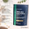 Pro-Bio Cultures Complex 60 Billion CFU Per Pack | Advanced Multi-Strain Pro-Bio with Lactobacillus Acidophilus, Bifidobacterium | 60 Vegan Capsules | Supplement for Men & Women | by Horbaach view 2
