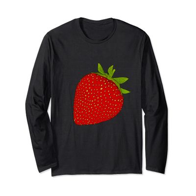Strawberry Gift for Fruits, Strawberrys & Health Lovers Long Sleeve T-Shirt