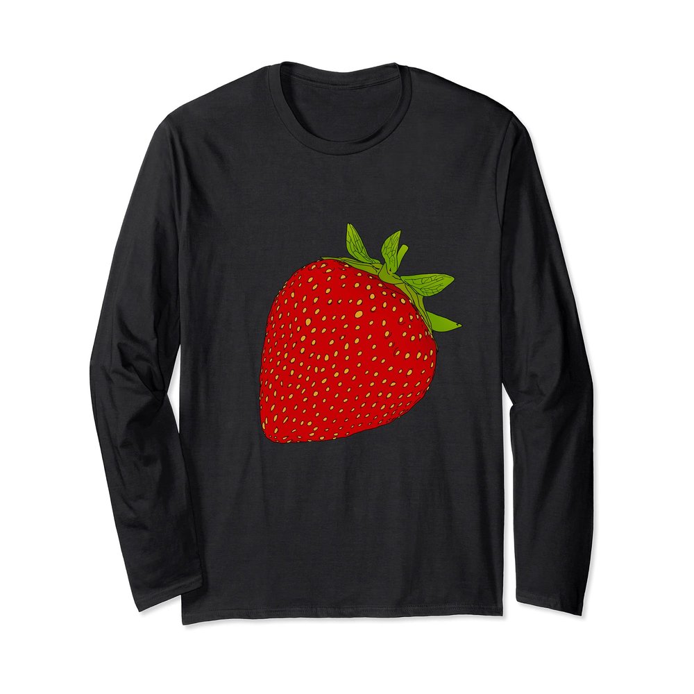 Strawberry Gift for Fruits, Strawberrys & Health Lovers Long Sleeve T-Shirt