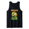Undefeated Tag Team Champions Avocado Guacamole Fruits Vegan Tank Top view 1