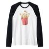 Popcorn - great gift for popcorn fans - best popcorn Raglan Baseball Tee view 1