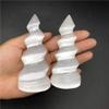 1pc Natural Selenite Lamp Selenite Point Tower Lamp Crystal Lamp Gemstone Healing Mineral Natural Stones and Minerals view 3