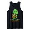 I Turtley Need More Coffee Decaf Coffee Cafe Otaku Comics Tank Top view 1
