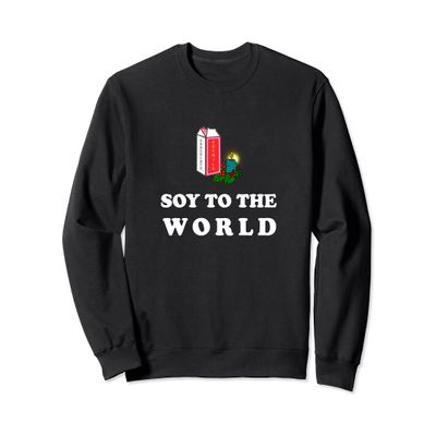 Chocolate Soy Milk Vegan Sweatshirt