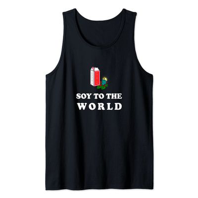 Chocolate Soy Milk Vegan Tank Top