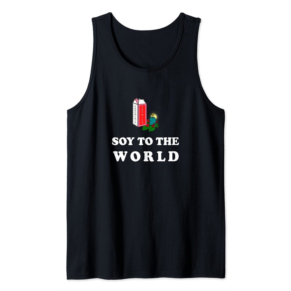 Chocolate Soy Milk Vegan Tank Top