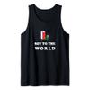 Chocolate Soy Milk Vegan Tank Top view 1