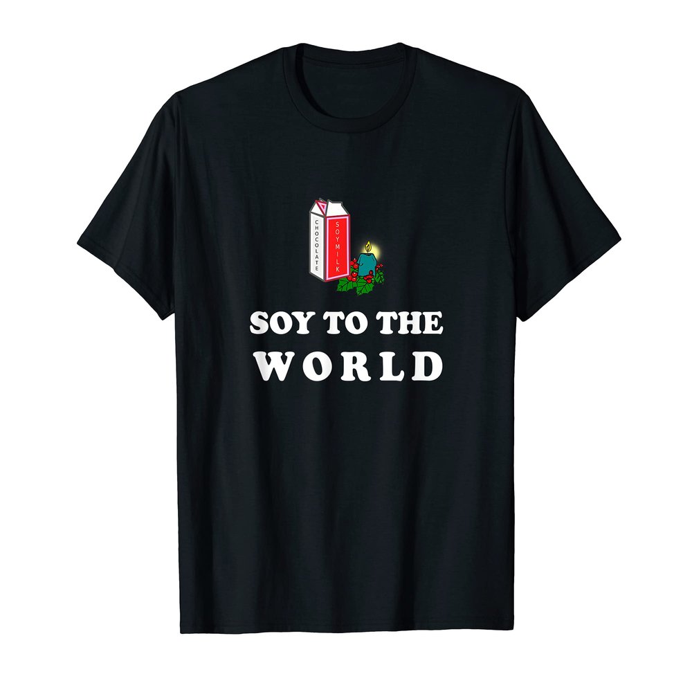 Chocolate Soy Milk Vegan T-Shirt