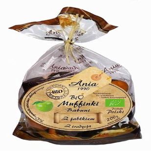 Granny's Muffins with Apple BIO 200 g - BIO ANIA