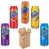 Fanta American 6 Pack Variety Bundle - 6 X 355Ml Soda Cans - Strawberry, Mango, Grape, Green Apple, Pineapple, Grapefruit & Wild Cherry Flavours view 3