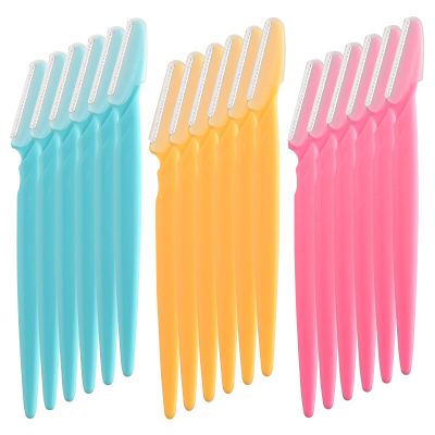 ASTARON 30 Pcs Eyebrow and Face Razors for Women, Facial Hair Remover Dermaplaning Trimmers
