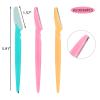 ASTARON 30 Pcs Eyebrow and Face Razors for Women, Facial Hair Remover Dermaplaning Trimmers view 2