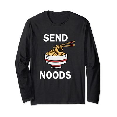 Send Noods Ramen Noodles Long Sleeve T-Shirt