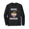 Send Noods Ramen Noodles Long Sleeve T-Shirt view 1